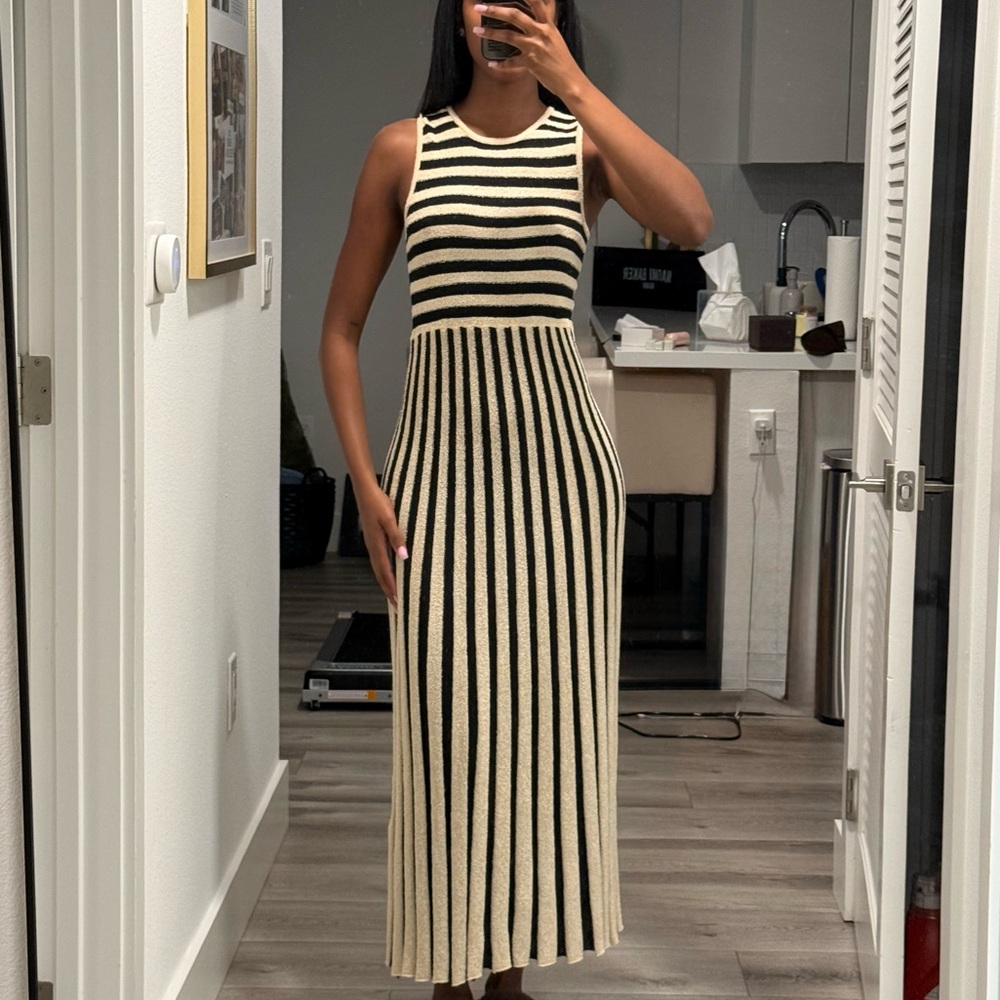 Zara Striped Maxi Dress